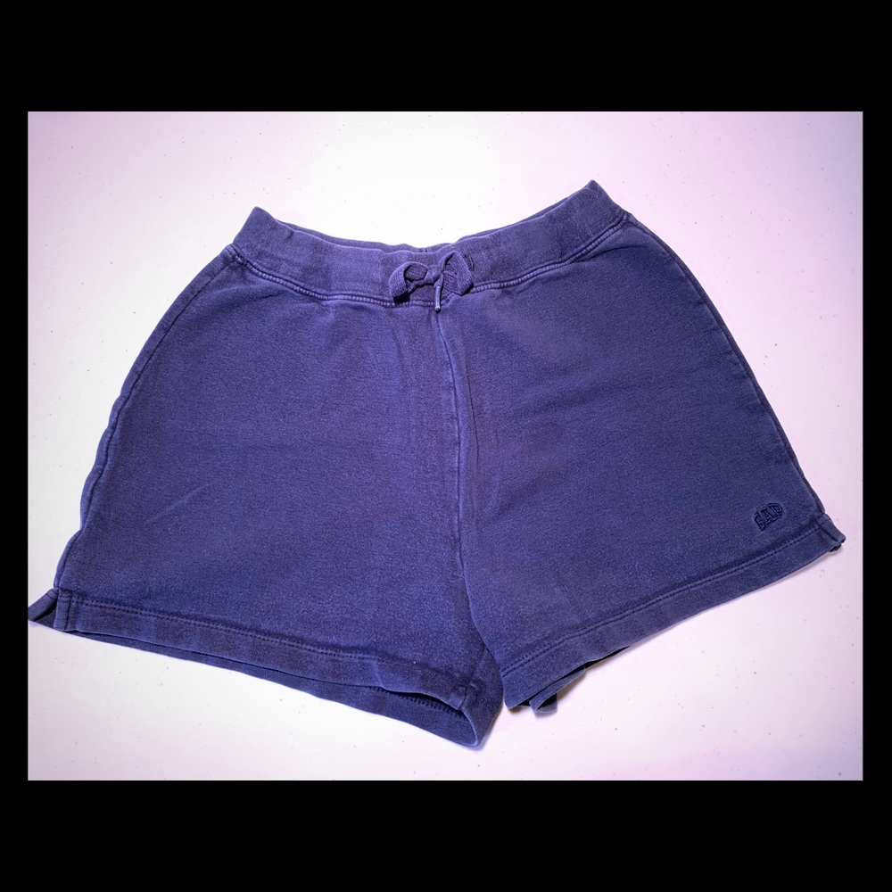 Gap Navy Cotton Short Shorts Girls M (7/8)